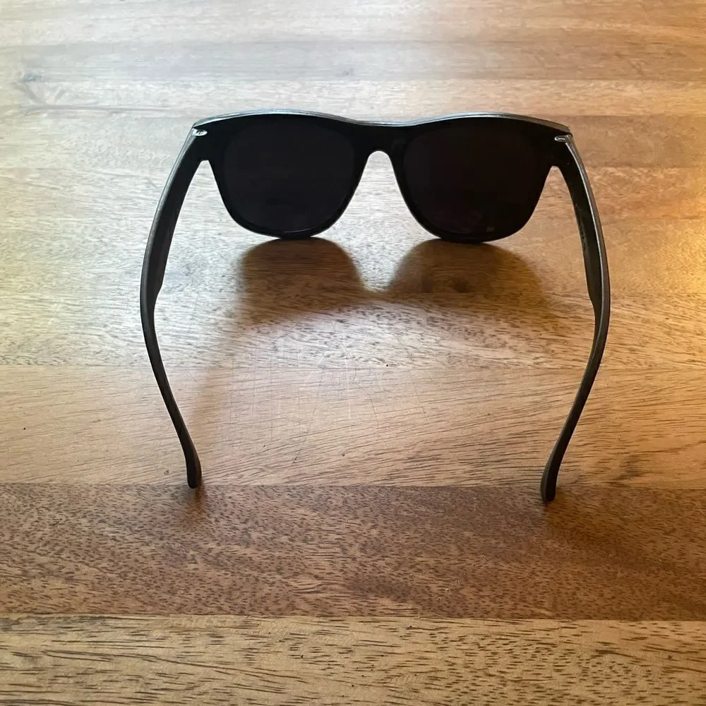 Rayban style Wheelhouse Sunglasses (Black) Swag